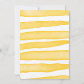 彼女は彼女のメイン絞りレモンBOHO SUMMER Inviteを見つけた 招待状 (裏面)