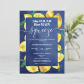 彼女は彼女のメイン絞りレモンBOHO SUMMER Inviteを見つけた 招待状 (スタンド正面)