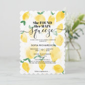 彼女は彼女のメイン絞りレモンBOHO SUMMER Inviteを見つけた 招待状 (スタンド正面)