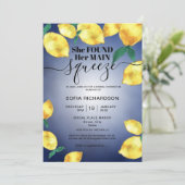彼女は彼女のメイン絞りレモンBOHO SUMMER Inviteを見つけた 招待状 (スタンド正面)