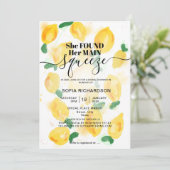彼女は彼女のメイン絞りレモンBOHO SUMMER Inviteを見つけた 招待状 (スタンド正面)