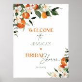 彼女は彼女のメイン絞り柑橘系のブライダル歓迎を見つけた ポスター (正面)