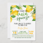 彼女は彼女の主なスクイーズを見つけた – ブライダルシャワー 招待状 (正面)