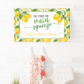 彼女は彼女の主なスクイーズブライダルシャワーバナーを見つけた 横断幕 (インサイチュ)