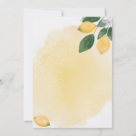 彼女は彼女の主な絞りバチェロレッテ週末を見つけた 招待状 (裏面)