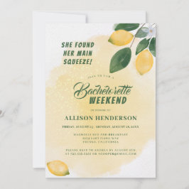 彼女は彼女の主な絞りバチェロレッテ週末を見つけた 招待状