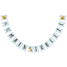 彼女は彼女の主な絞りバンティングのフラグを見つけた バンティングフラッグ