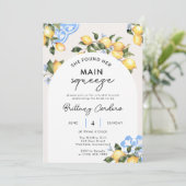 彼女は彼女の主な絞りブライダルシャワーを侵略した 招待状 (スタンド正面)