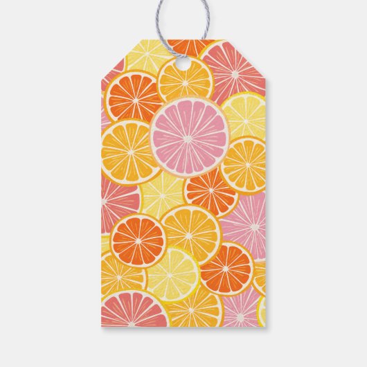 彼女は彼女の主な絞りブライダルシャワーを見つけた ギフトタグ (裏面)