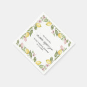 彼女は彼女の主な絞りブライダルシャワーを見つけた スタンダードカクテルナプキン (角)