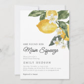 彼女は彼女の主な絞りブライダルシャワーを見つけた 招待状 (正面)