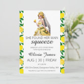 彼女は彼女の主な絞りブライダルシャワーを見つけた 招待状 (スタンド正面)