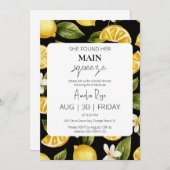 彼女は彼女の主な絞りブライダルシャワーを見つけた 招待状 (正面/裏面)