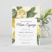 彼女は彼女の主な絞りブライダルシャワーを見つけた 招待状 (スタンド正面)