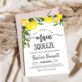 彼女は彼女の主な絞りブライダルシャワーを見つけた 招待状