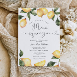 彼女は彼女の主な絞りブライダルシャワーを見つけた 招待状