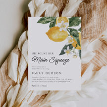 彼女は彼女の主な絞りブライダルシャワーを見つけた