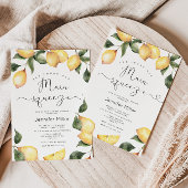 彼女は彼女の主な絞りブライダルシャワーを見つけた 招待状