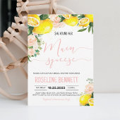 彼女は彼女の主な絞りブライダルシャワーを見つけた 招待状