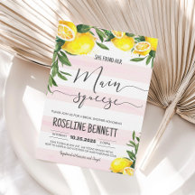 彼女は彼女の主な絞りブライダルシャワーを見つけた