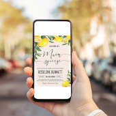 彼女は彼女の主な絞りブライダルシャワーを見つけた 招待状