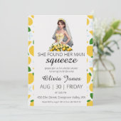 彼女は彼女の主な絞りブライダルシャワーを見つけた 招待状 (スタンド正面)