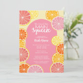 彼女は彼女の主な絞りブライダルシャワーを見つけた 招待状 (スタンド正面)