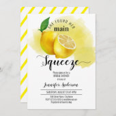 彼女は彼女の主な絞りブライダルシャワーを見つけた 招待状 (正面/裏面)