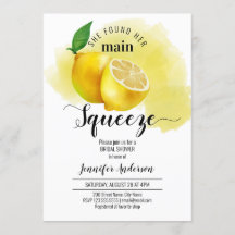 彼女は彼女の主な絞りブライダルシャワーを見つけた