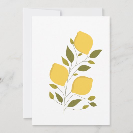 彼女は彼女の主な絞りブライダルシャワーを見つけた 招待状 (裏面)