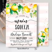 彼女は彼女の主な絞りブライダルシャワー招待状を見つけた 招待状