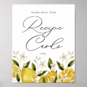 彼女は彼女の主な絞りレシピカードを見つけた ポスター (正面)