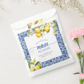 彼女は彼女の主な絞りレモンのブライダルシャワーを見つけた フェイバーバッグ (封をした状態)