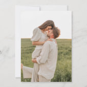 彼女は彼女の主な絞りレモンのブライダルシャワーを見つけた 招待状 (裏面)