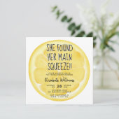 彼女は彼女の主な絞り夏のブライダルシャワーを見つけた 招待状 (スタンド正面)