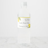 彼女は彼女の主な絞り水カスタム瓶を見つけた ペットボトルラベル (正面)