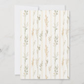 彼女は彼女の蜂蜜の蜂の巣状のブライダルシャワーを見つけた 招待状 (裏面)