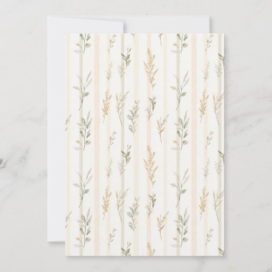 彼女は彼女の蜂蜜の蜂の巣状のブライダルシャワーを見つけた 招待状 (裏面)