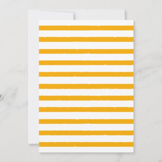 彼女は彼女の蜂蜜を見つけた | 水彩ブライダルシャワー 招待状 (裏面)