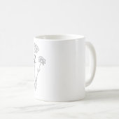 彼女は彼女をできました信じました従って彼女はコーヒー・マグをしました コーヒーマグカップ (正面右)