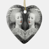 彼女は彼女慰めだけでした セラミックオーナメント (右)