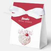 彼女は彼得ホイップクリームさくらんぼブライダルシャワー フェイバーボックス (正面)