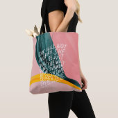 彼女は心配しない、彼女は単なる素晴らし トートバッグ (クローズアップ)