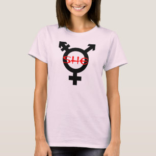 彼女は性転換をします Tシャツ