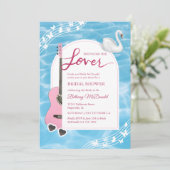 彼女は恋人のブライダルシャワーの招待状を見つけた 招待状 (スタンド正面)