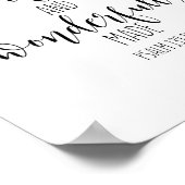 彼女は恐ろしく、素晴らしく作られている, Psalm 139:1 ポスター (角)