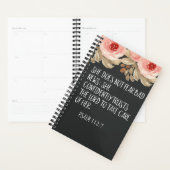 彼女は悪いニュースを恐れていない詩篇112:7引用文 プランナー手帳 (ディスプレー)