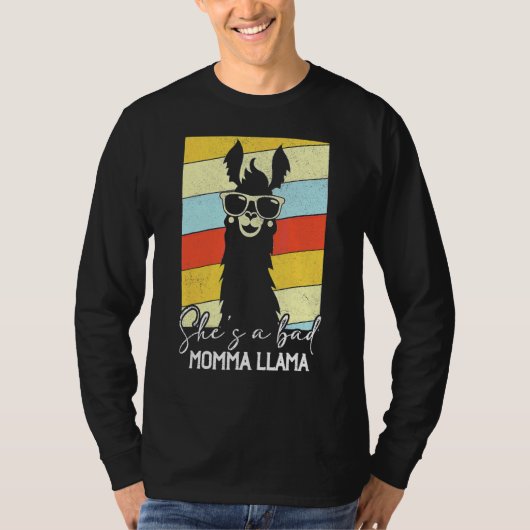 彼女は悪いママラマ・ママ Tシャツ (正面)