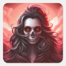 彼女は悪魔のステッカー