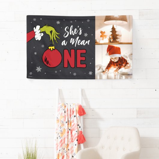 彼女は意地悪だ |グラインチカルボード誕生日 横断幕 (インサイチュ)